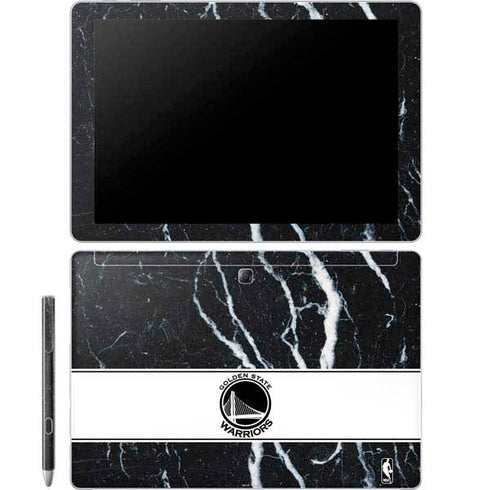 NBA Golden State Warriors Marble Galaxy Book 12in Skin